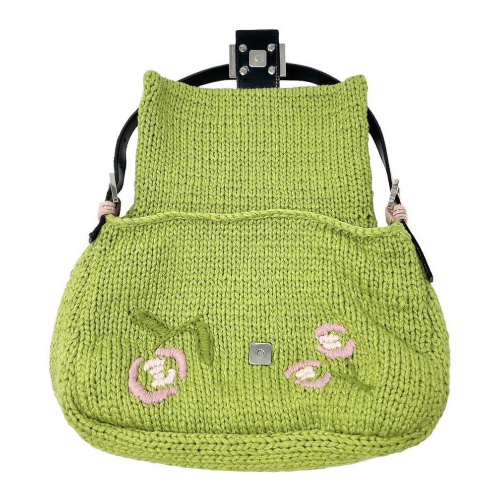 Fendi Mamma Baguette wool handbag - image 12