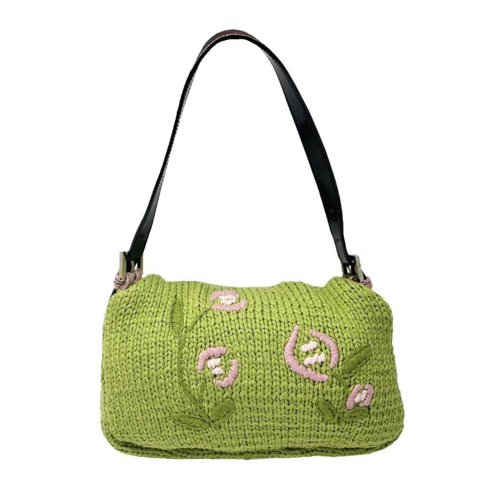Fendi Mamma Baguette wool handbag - image 2