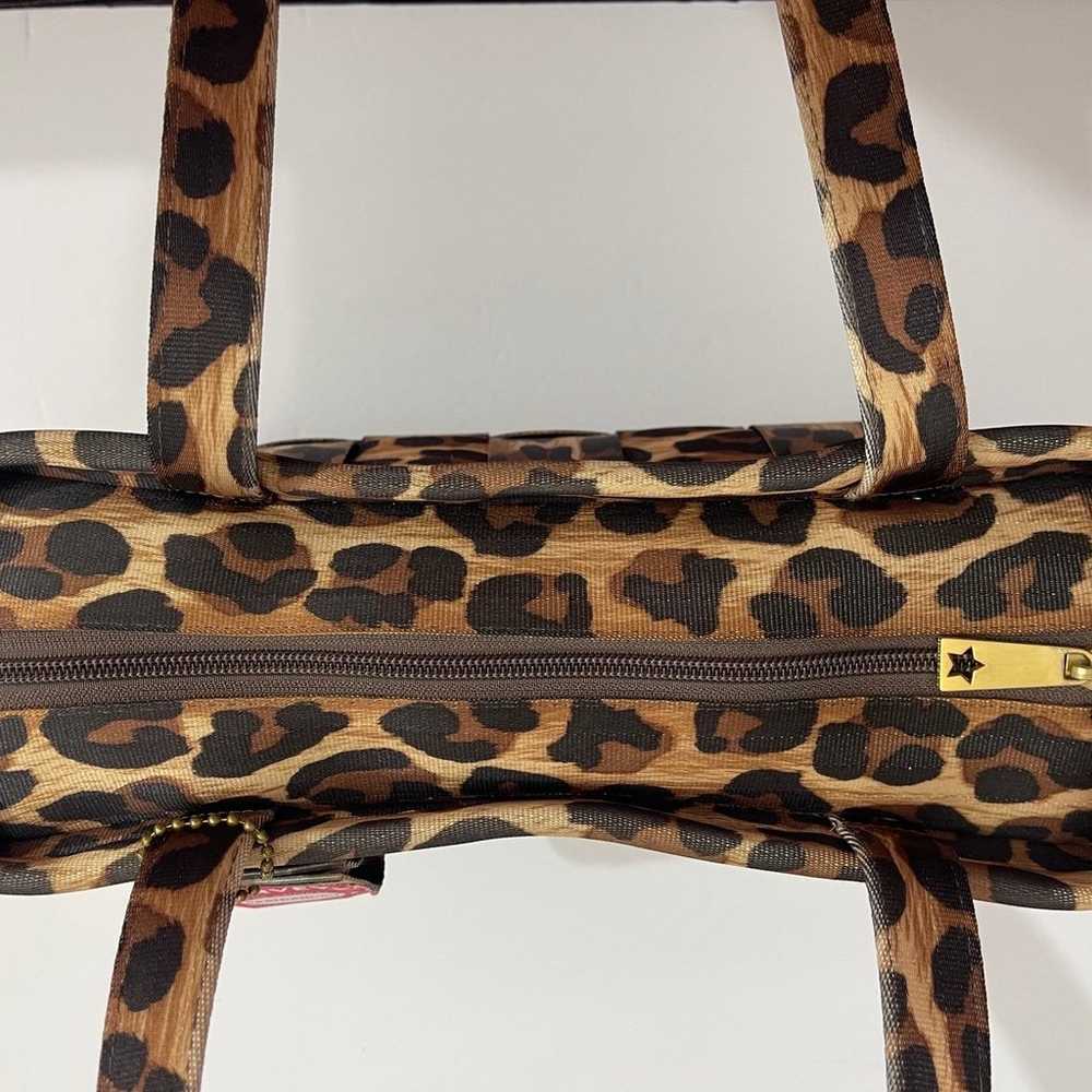 Rare ❤️ Harvey’s seatbelt bag leopard animal print - image 10
