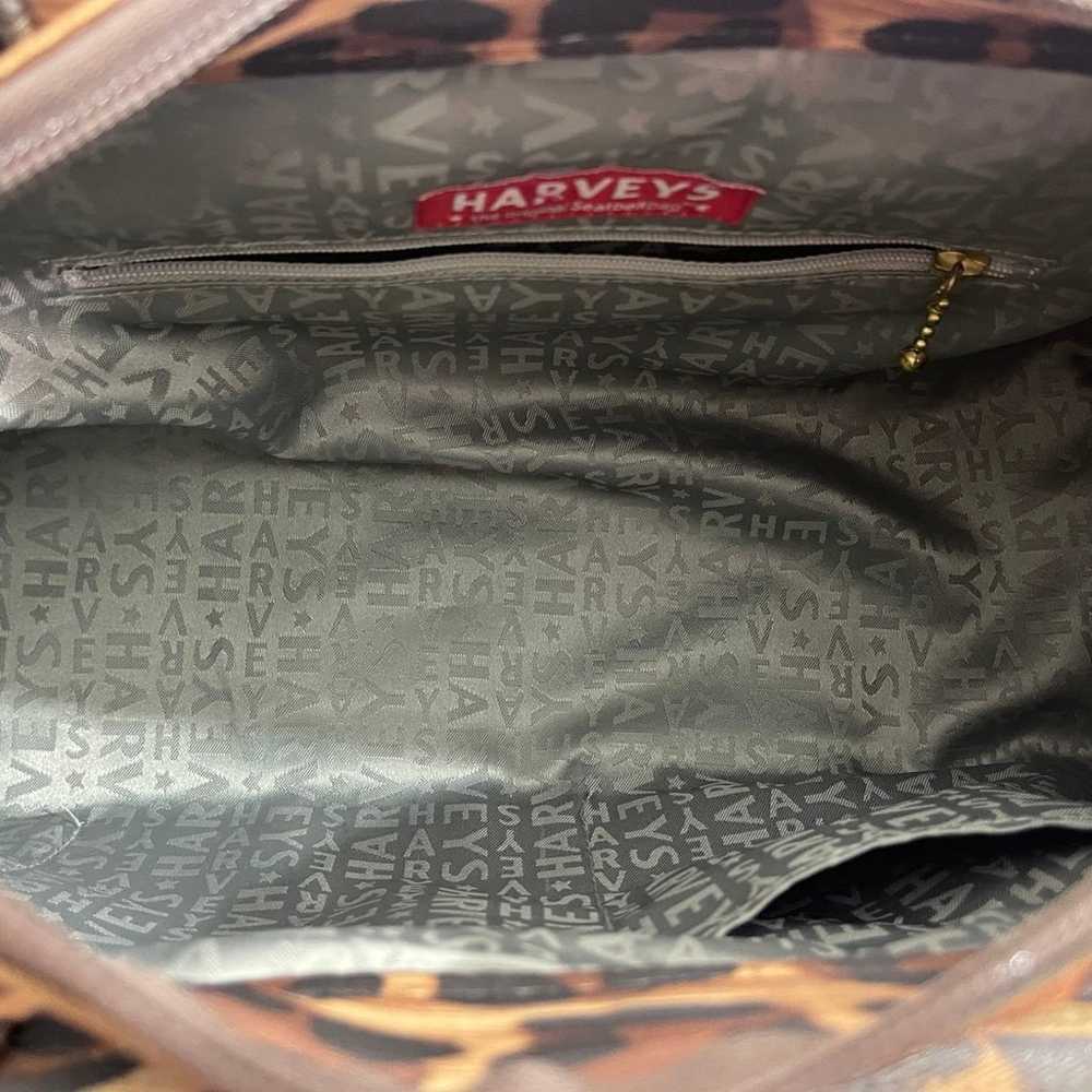 Rare ❤️ Harvey’s seatbelt bag leopard animal print - image 11