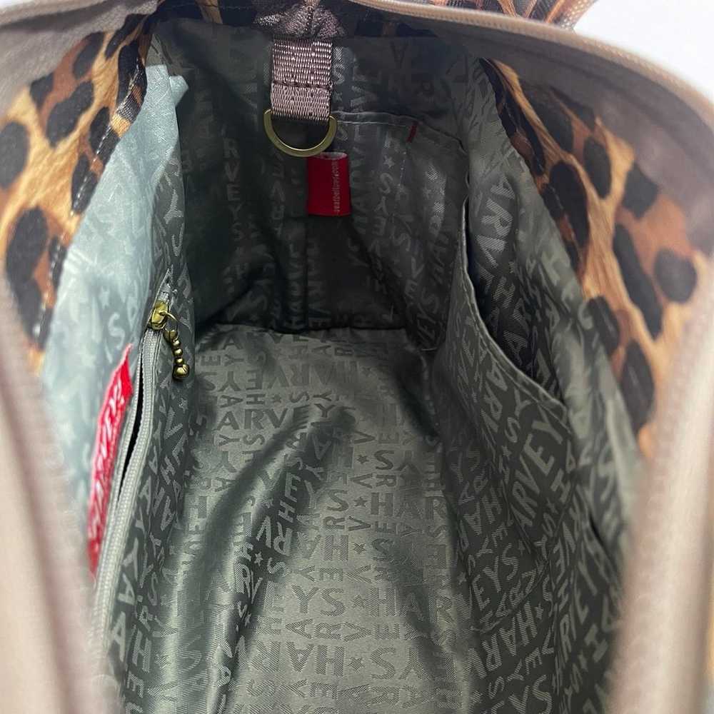 Rare ❤️ Harvey’s seatbelt bag leopard animal print - image 12