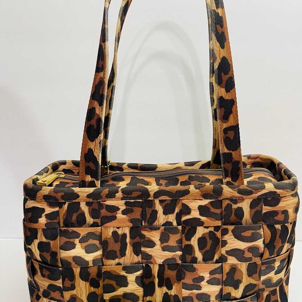 Rare ❤️ Harvey’s seatbelt bag leopard animal print - image 2