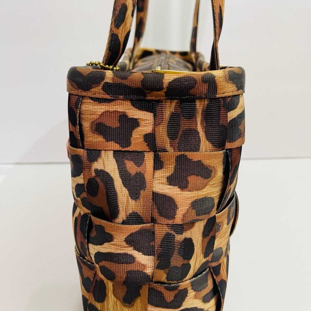 Rare ❤️ Harvey’s seatbelt bag leopard animal print - image 3