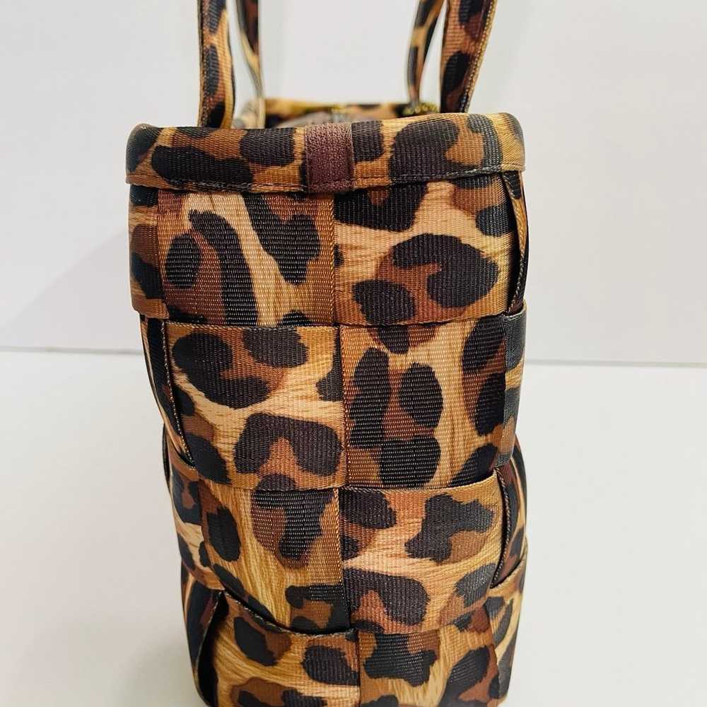 Rare ❤️ Harvey’s seatbelt bag leopard animal print - image 4