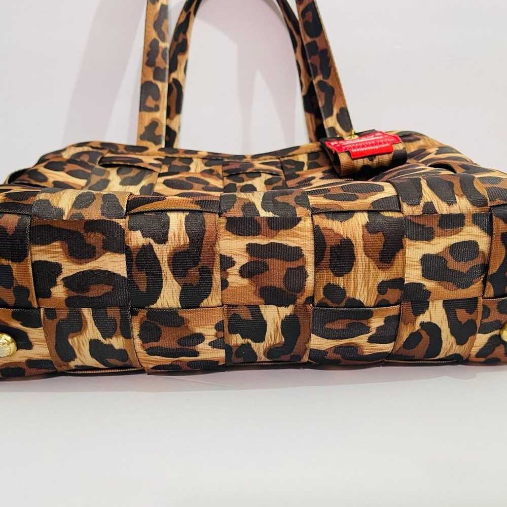 Rare ❤️ Harvey’s seatbelt bag leopard animal print - image 5