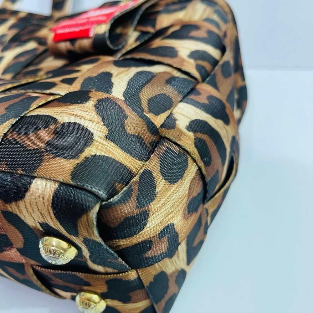 Rare ❤️ Harvey’s seatbelt bag leopard animal print - image 7