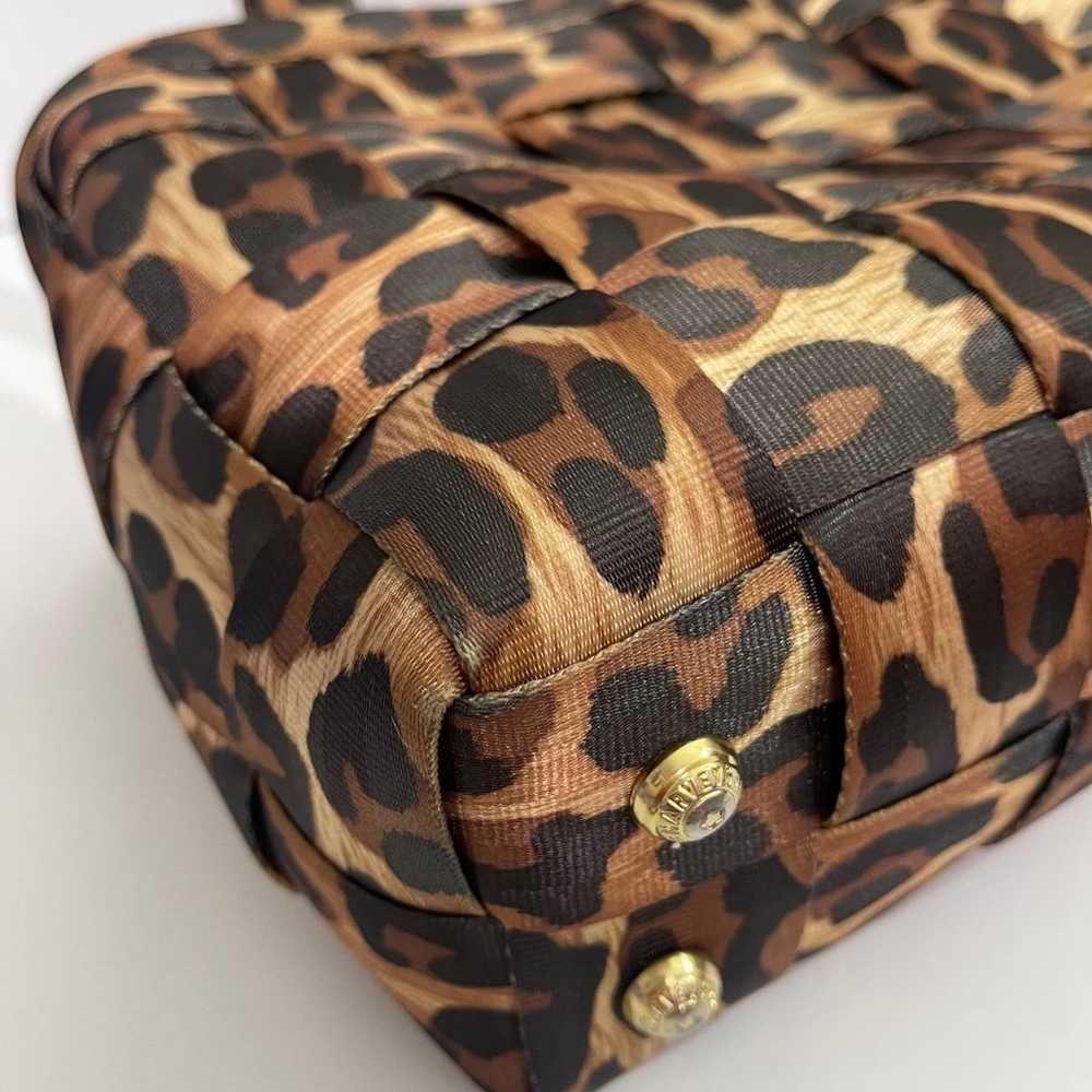 Rare ❤️ Harvey’s seatbelt bag leopard animal print - image 8