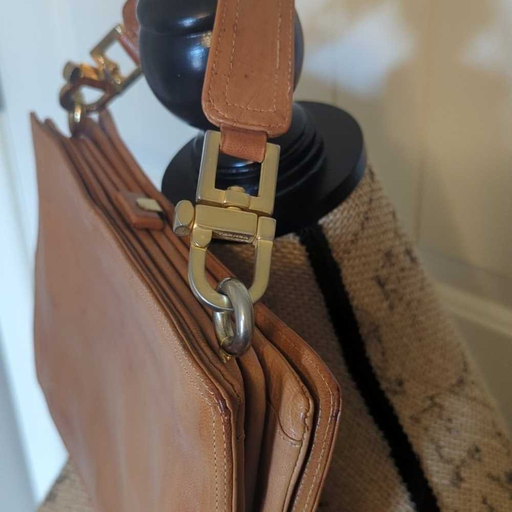 Bottega Veneta Vintage Calfskin Handbag With Embo… - image 3