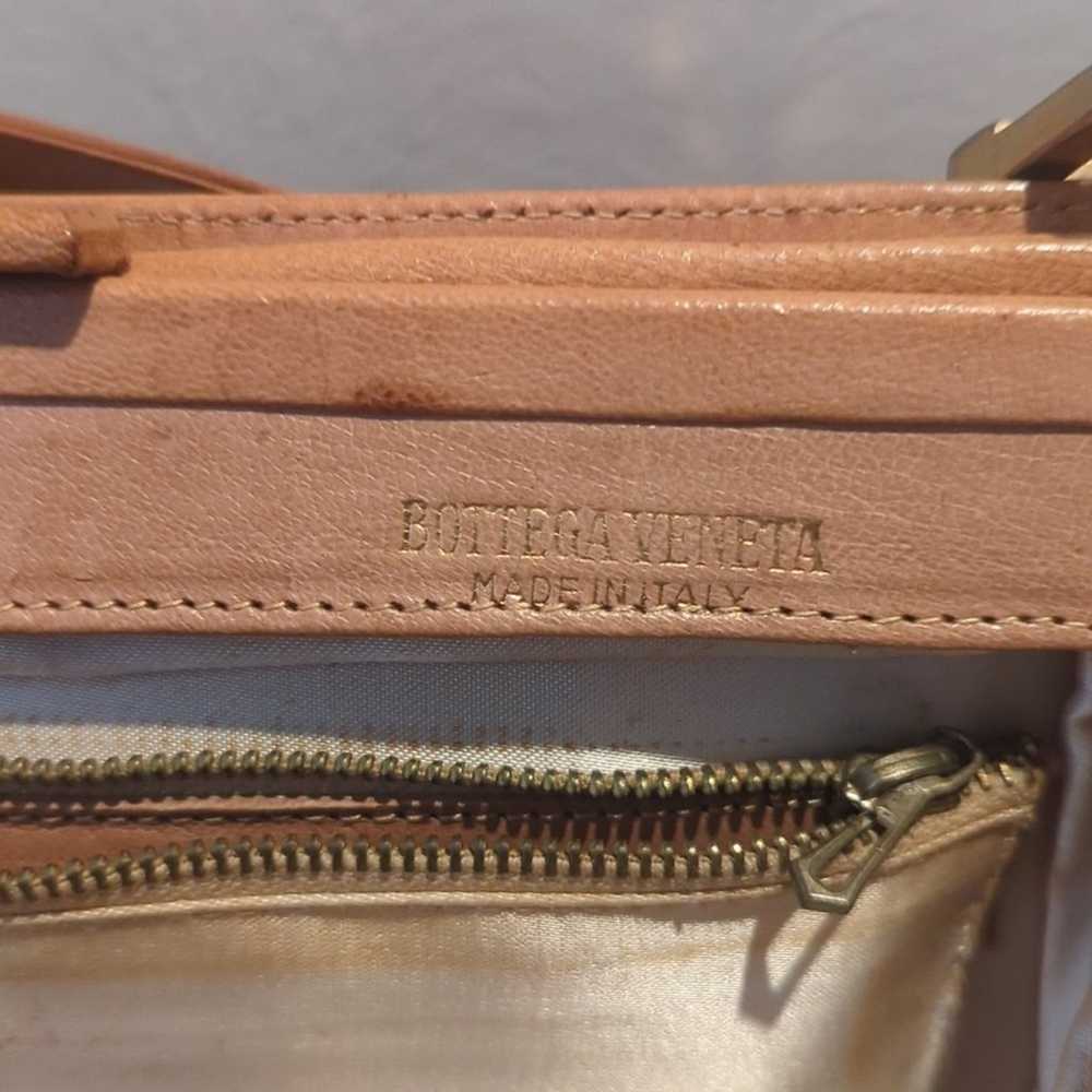 Bottega Veneta Vintage Calfskin Handbag With Embo… - image 9