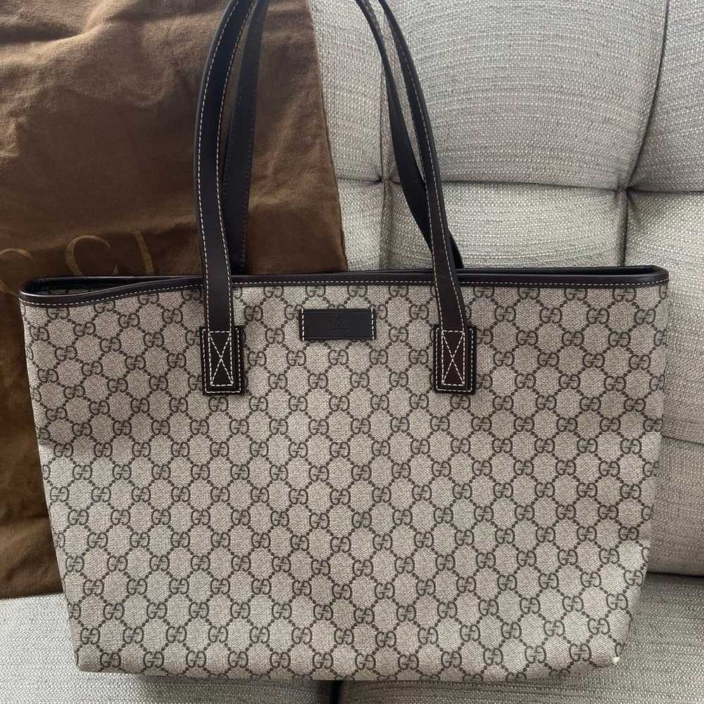 Authentic Gucci Tote bag with dustbag - image 1