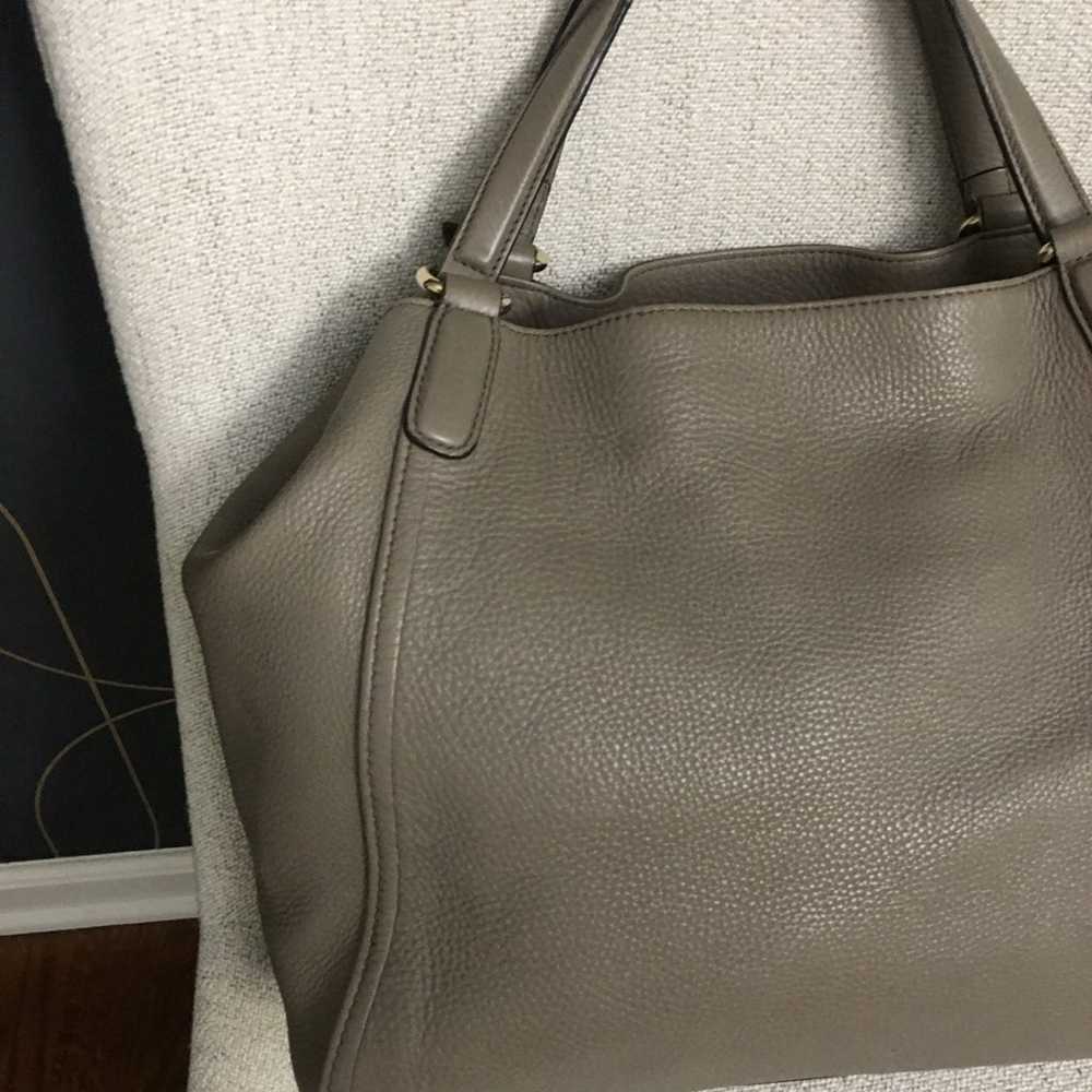 Gucci authentic SOHO grey leather tote bag - image 11