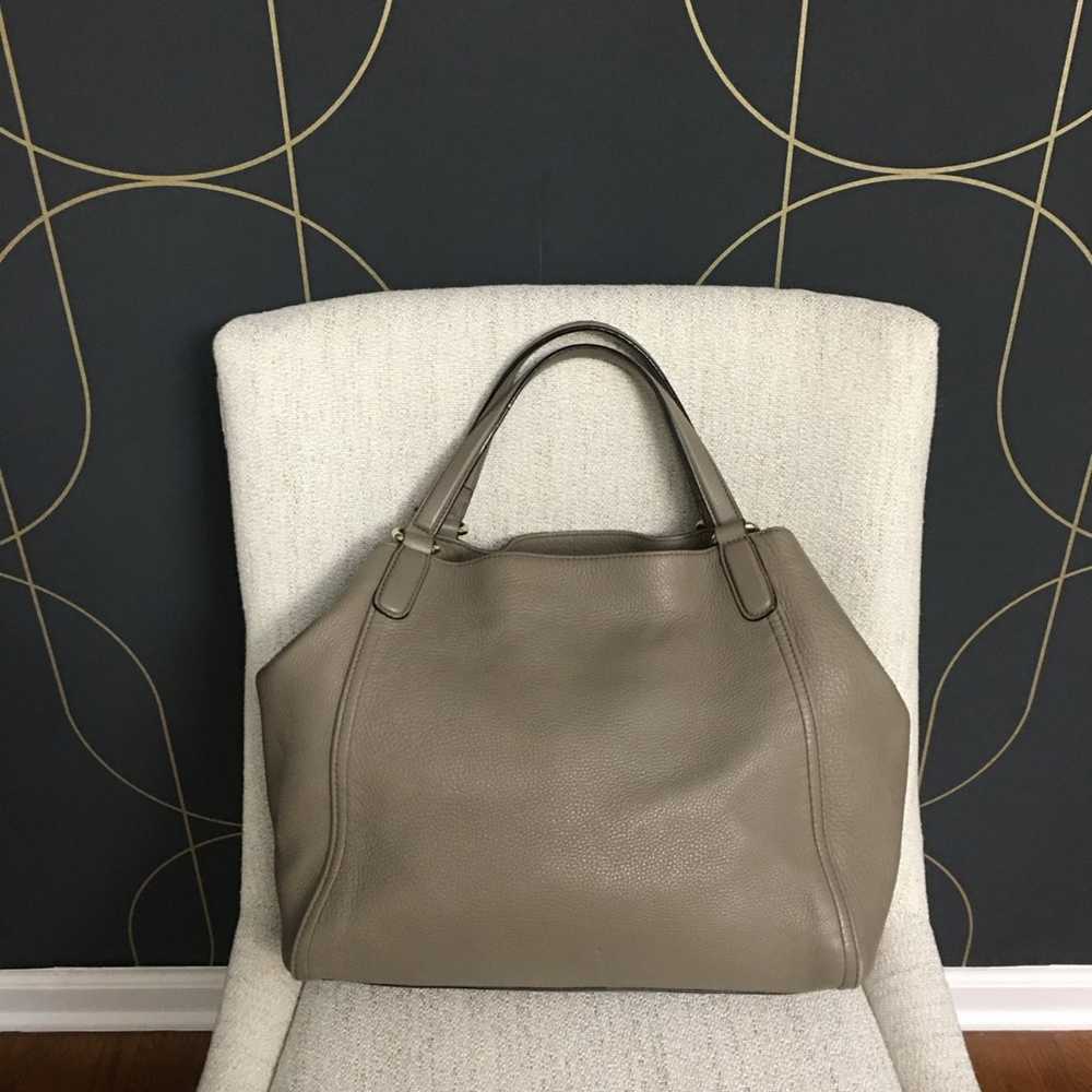 Gucci authentic SOHO grey leather tote bag - image 5