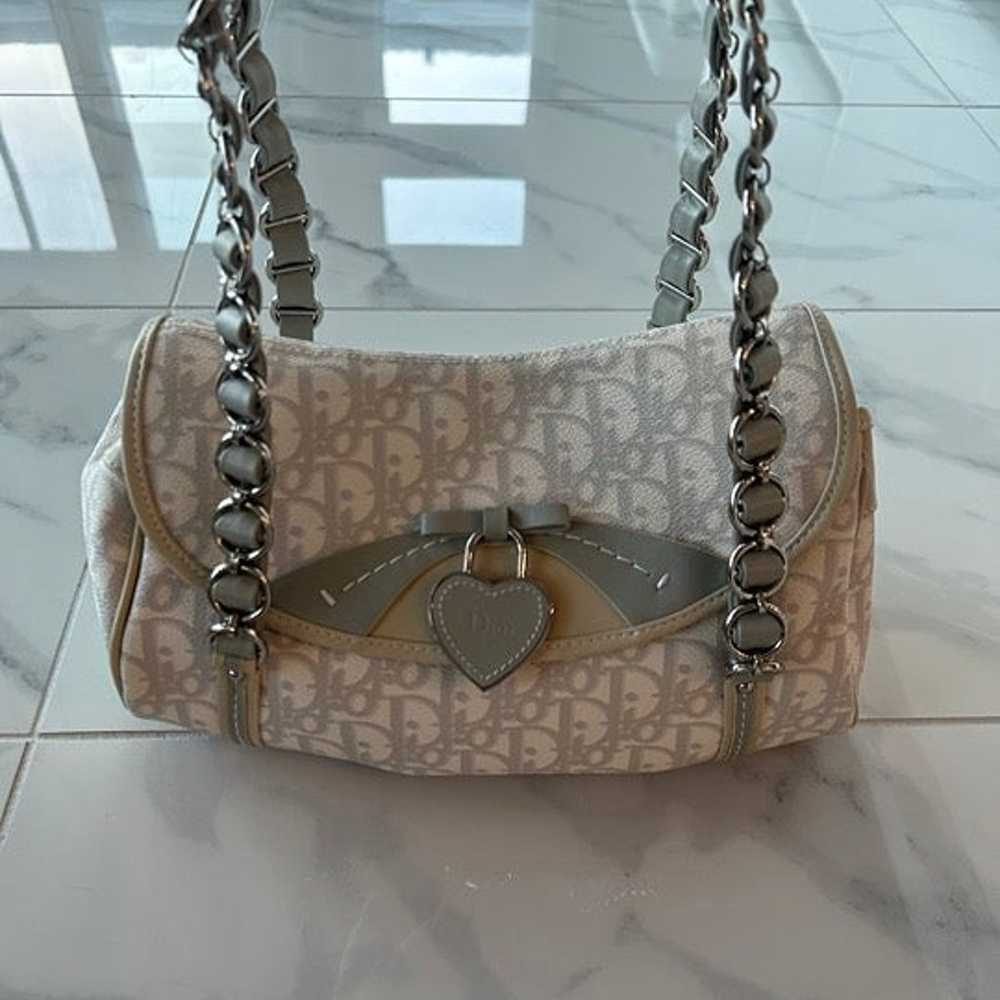 Vintage Dior gray romantique bag - image 3