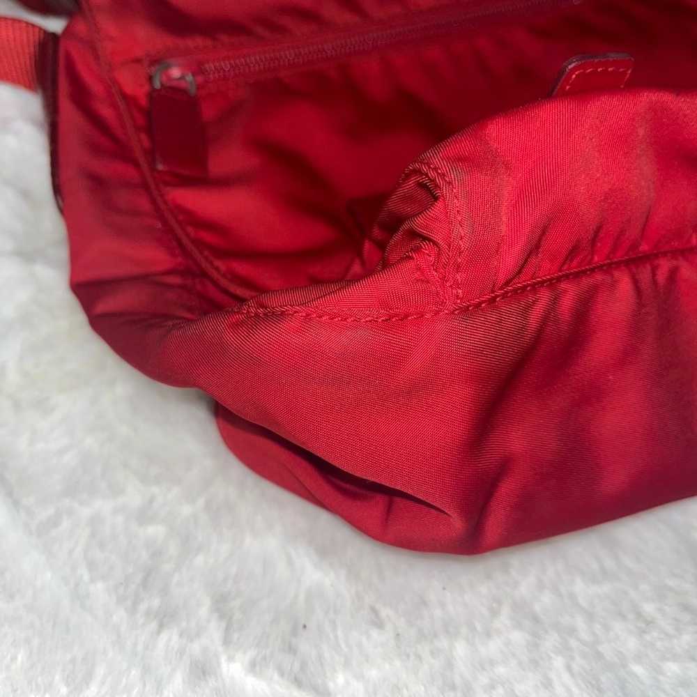 Prada Tessuto Nylon Saffiano Messenger Bag - image 4