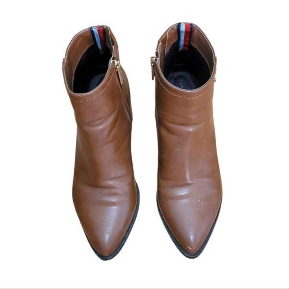 Tommy Hilfiger Chesnut Brown Pointed Toe Ankle Bo… - image 3