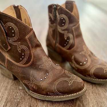Sterling River Leather Women's Cowboy Boots