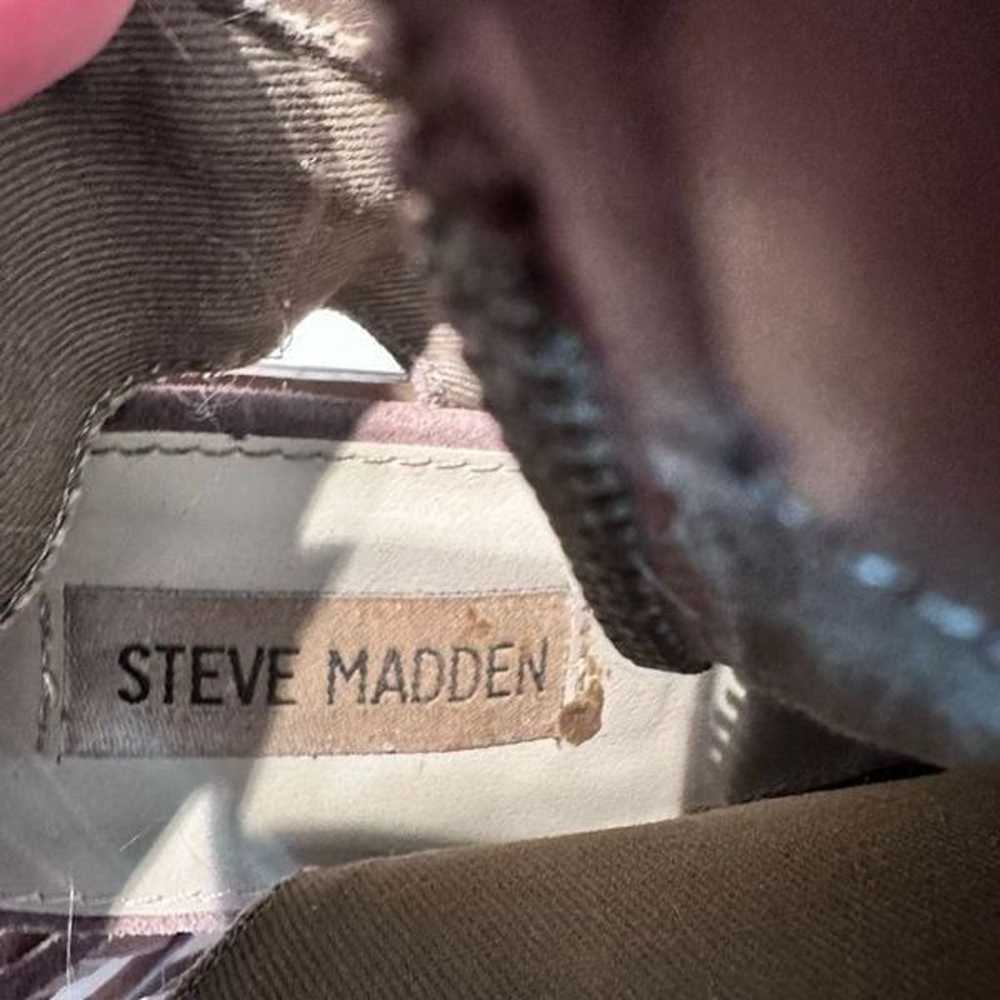 Steve Madden Womens Fringe Leather VINTAGE Y2K Ro… - image 6