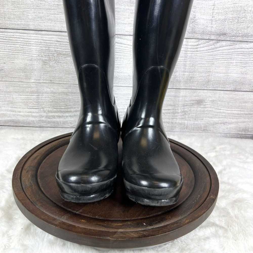 Hunter Original Tall Gloss Women's Rain Boots  Bl… - image 4