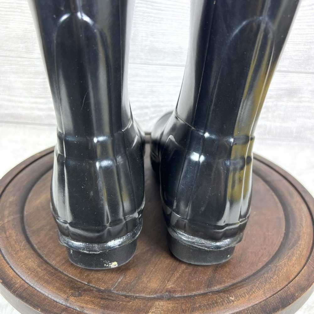 Hunter Original Tall Gloss Women's Rain Boots  Bl… - image 8
