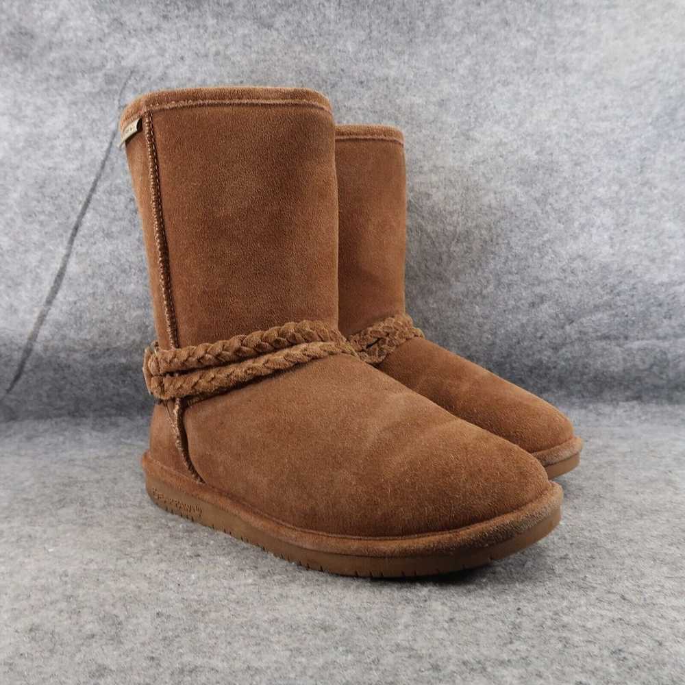 Bearpaw Shoes Womens 7 Boots Winter Leather Adele… - image 1