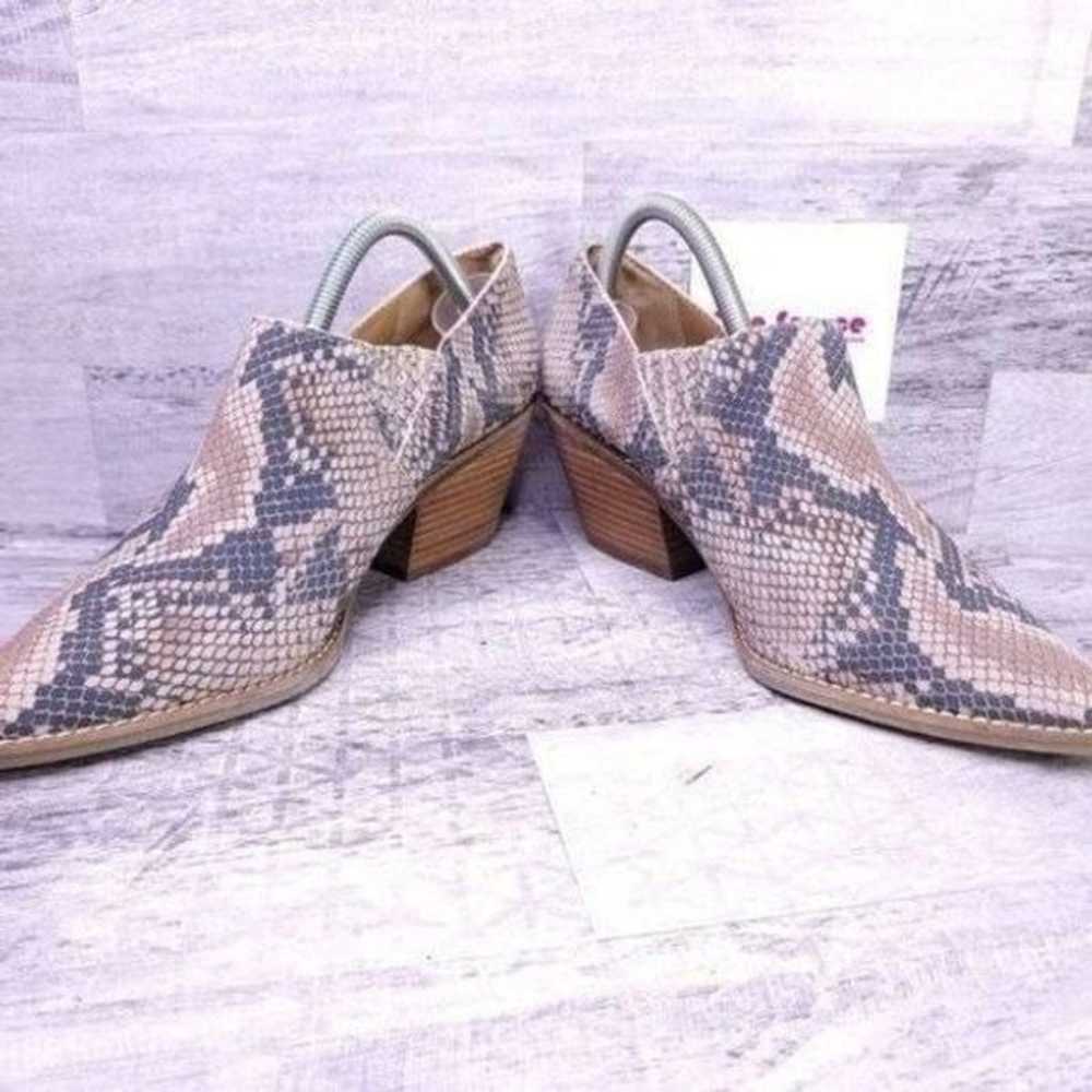 Lucky Brand Tresee Snake Print Leather Slip on An… - image 5