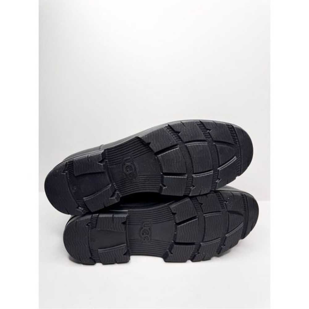 UGG Rain Boots Womens Size 10 Black Droplet Lugso… - image 9
