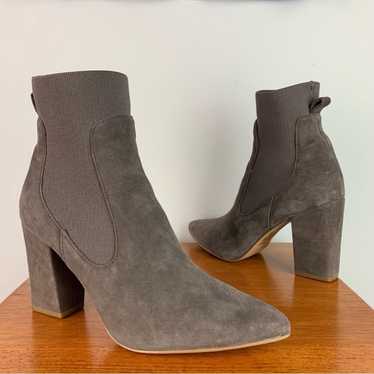 Steve Madden women’s ritcher gray suede leather C… - image 1