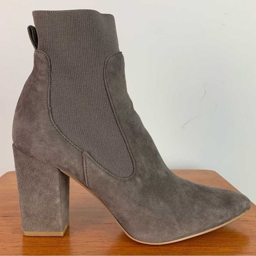 Steve Madden women’s ritcher gray suede leather C… - image 3