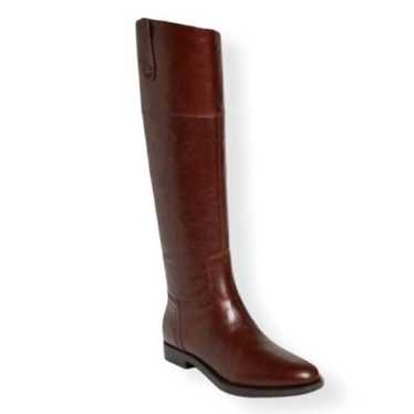 ENZO ANGIOLINI Ellerby Tall Brown Leather Riding … - image 1