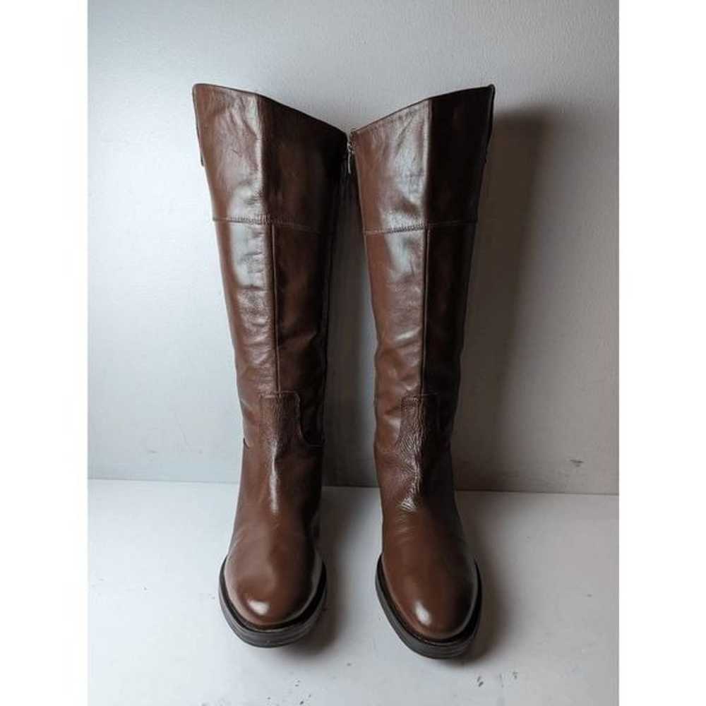 ENZO ANGIOLINI Ellerby Tall Brown Leather Riding … - image 4