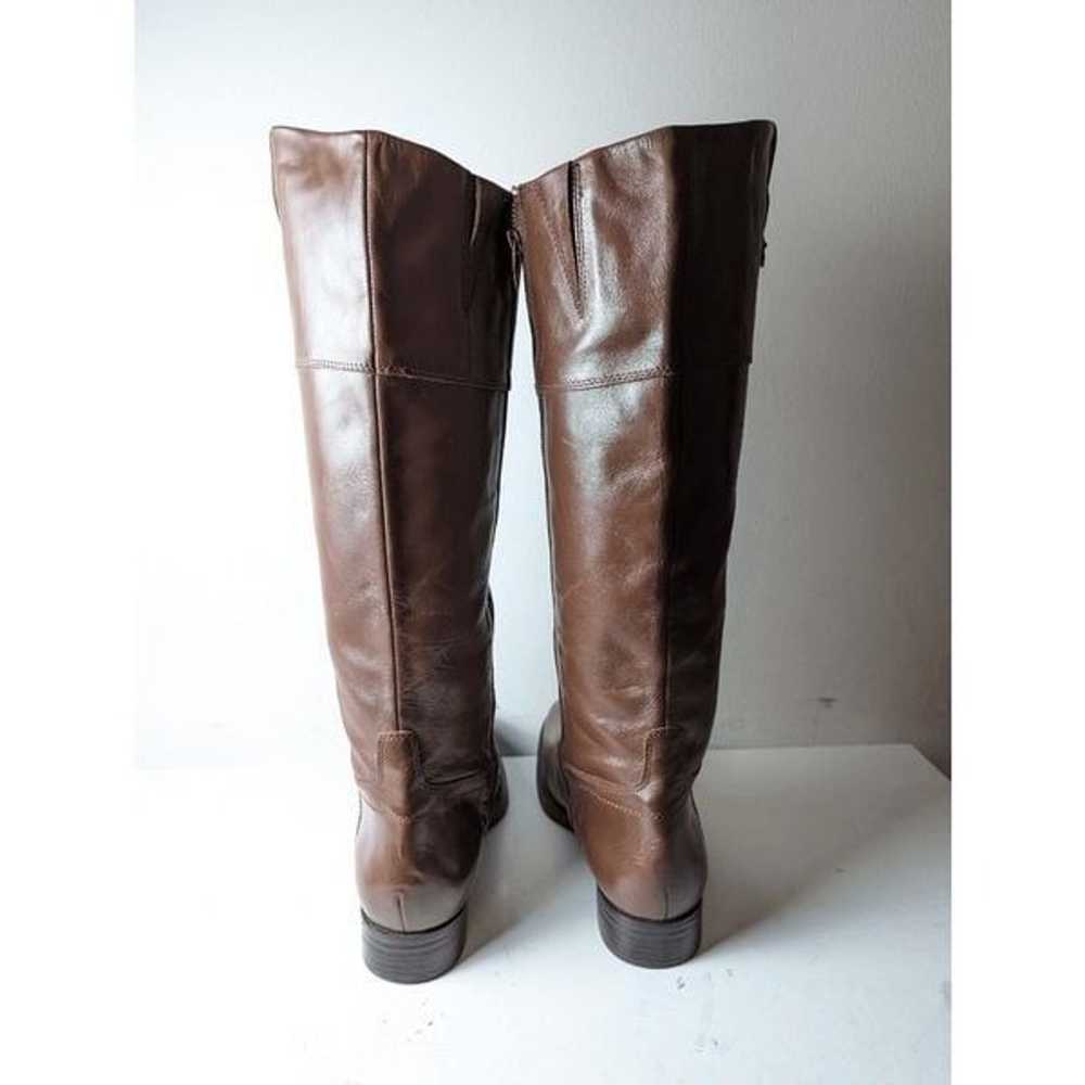 ENZO ANGIOLINI Ellerby Tall Brown Leather Riding … - image 5