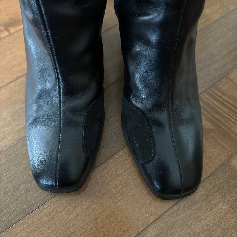ICON WOMEN'S BOMBSHELL BLACK LEATHER BOOTS size 8… - image 7