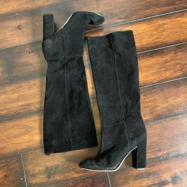 SAM EDELMAN CAPRICE Suede Knee High Boots For Wom… - image 1
