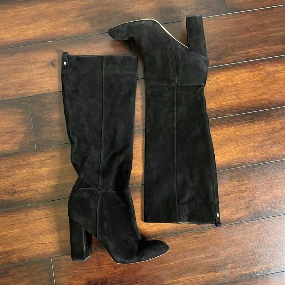 SAM EDELMAN CAPRICE Suede Knee High Boots For Wom… - image 2