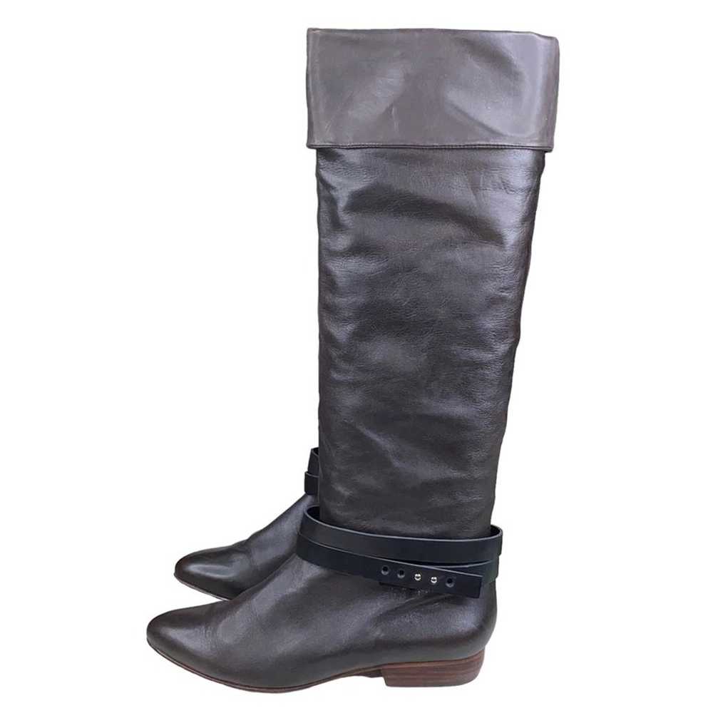 Pour La Victoire Women’s Brown Soft Leather Pull … - image 6