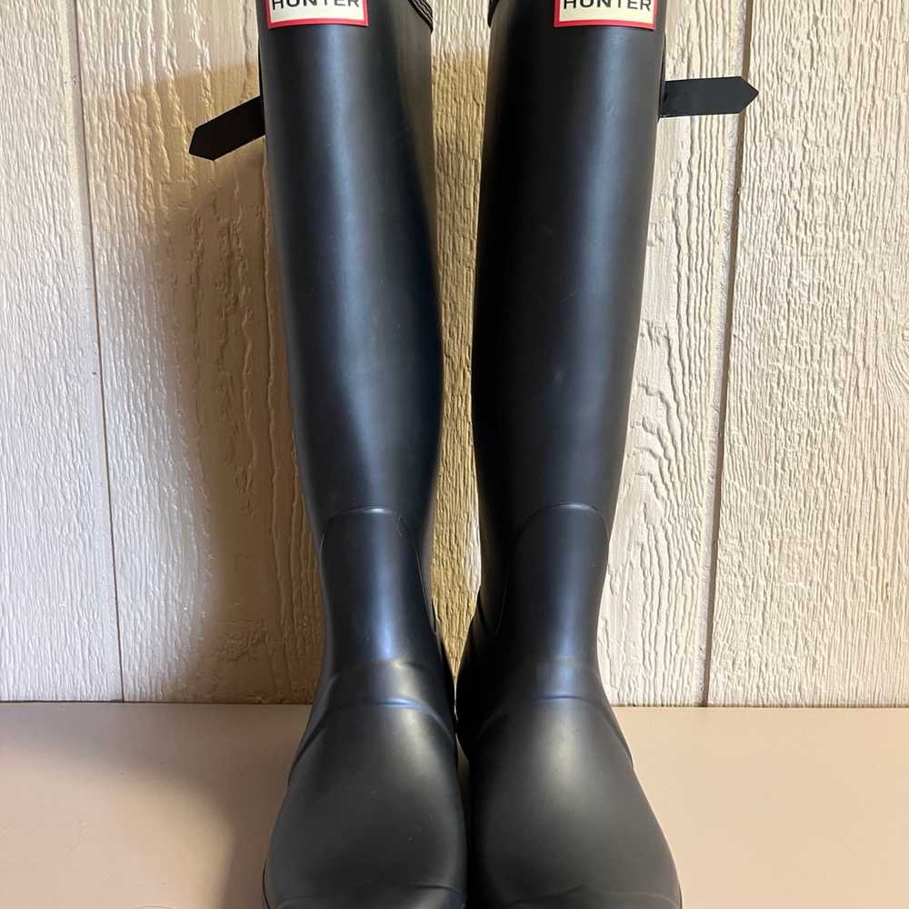Hunter Women's Original Tall Rain Boots in black … - image 6