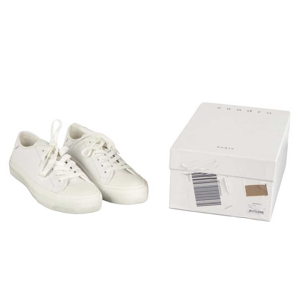 Sandro Spring Summer 2021 leather low trainers - image 12