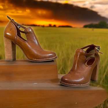 Frye Margaret Shootie Whiskey Vintage Leather Boot