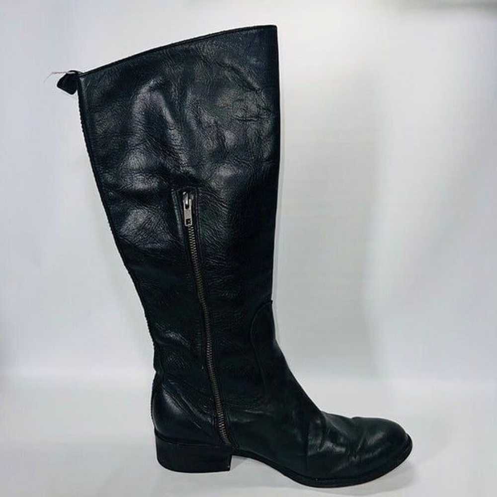 Spirit by Lucchese Bailey Riding Boots Black Leat… - image 6
