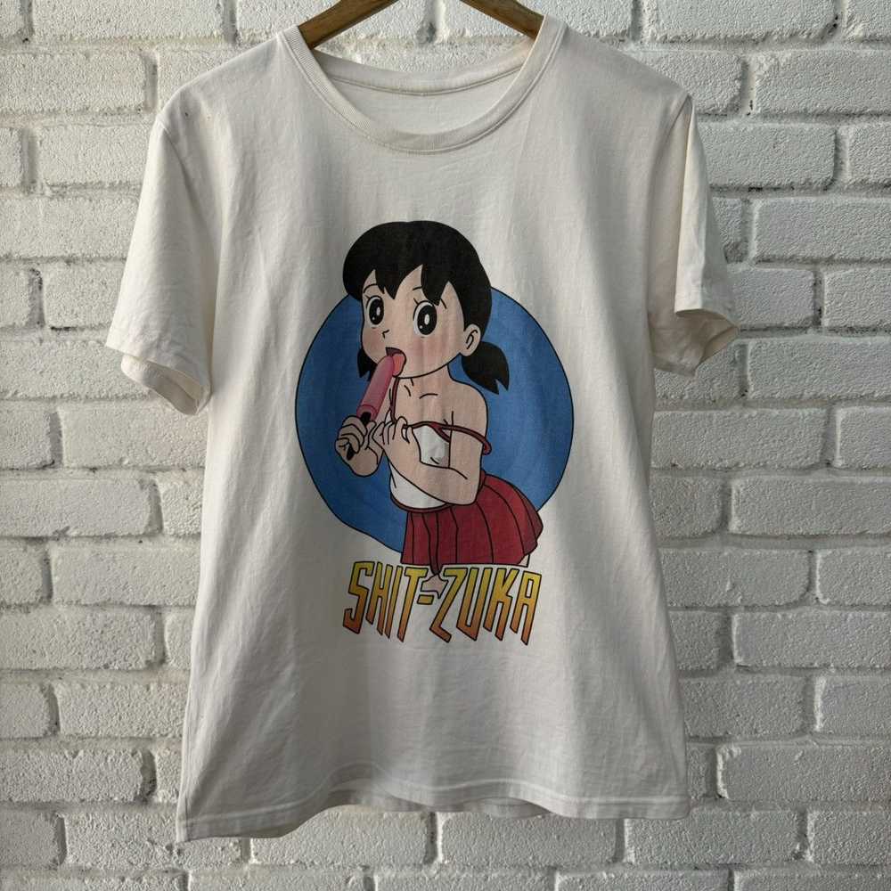 Humor × Vintage Doreamon Sizuka Horny Tee - image 2