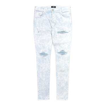 Amiri Amiri MX1 Mineral Wash Patch Jeans Baby Blue - image 1