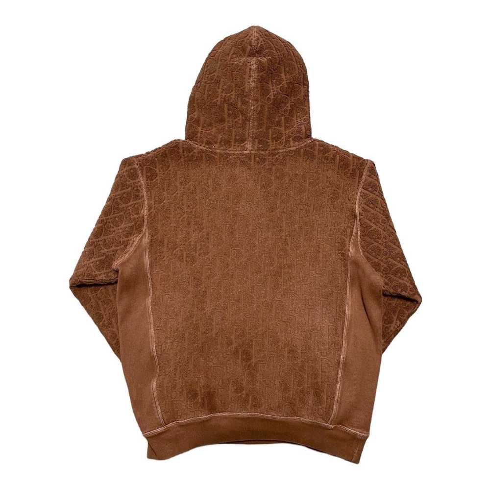 Dior Dior Oblique Towel Hooded Sweatshirt Brown - image 2