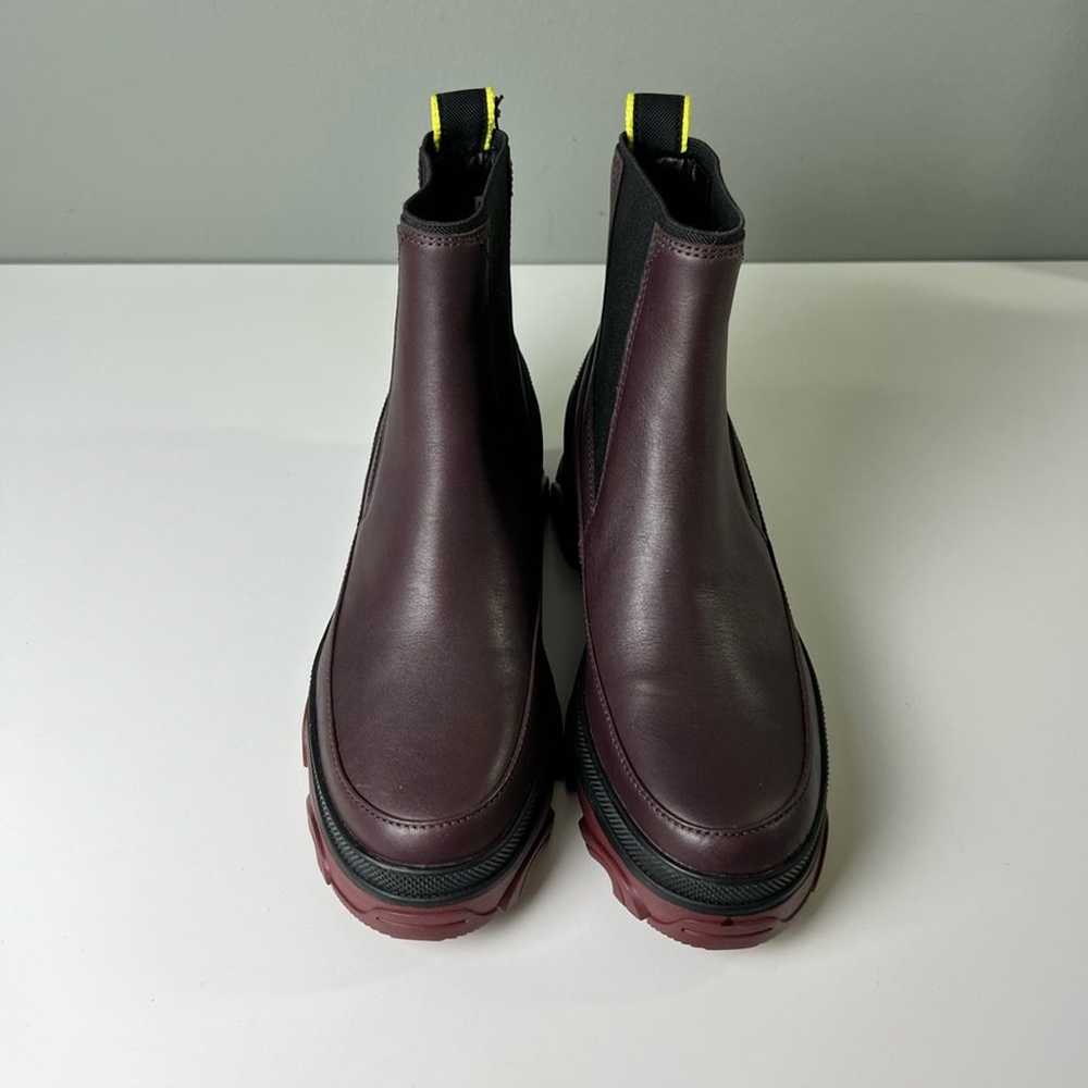 Sorel Leather Brex Purple Black Chelsea Waterproo… - image 2