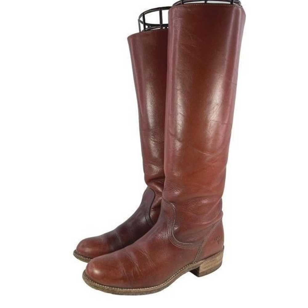 VTG Frye 80s Women’s Campus Boots US 7 B Pull-On … - image 1
