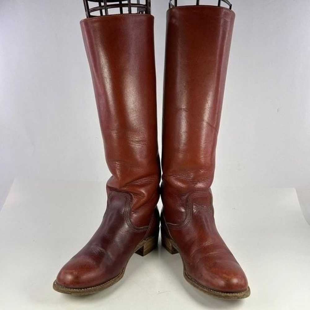 VTG Frye 80s Women’s Campus Boots US 7 B Pull-On … - image 3