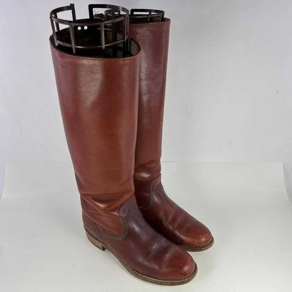 VTG Frye 80s Women’s Campus Boots US 7 B Pull-On … - image 5