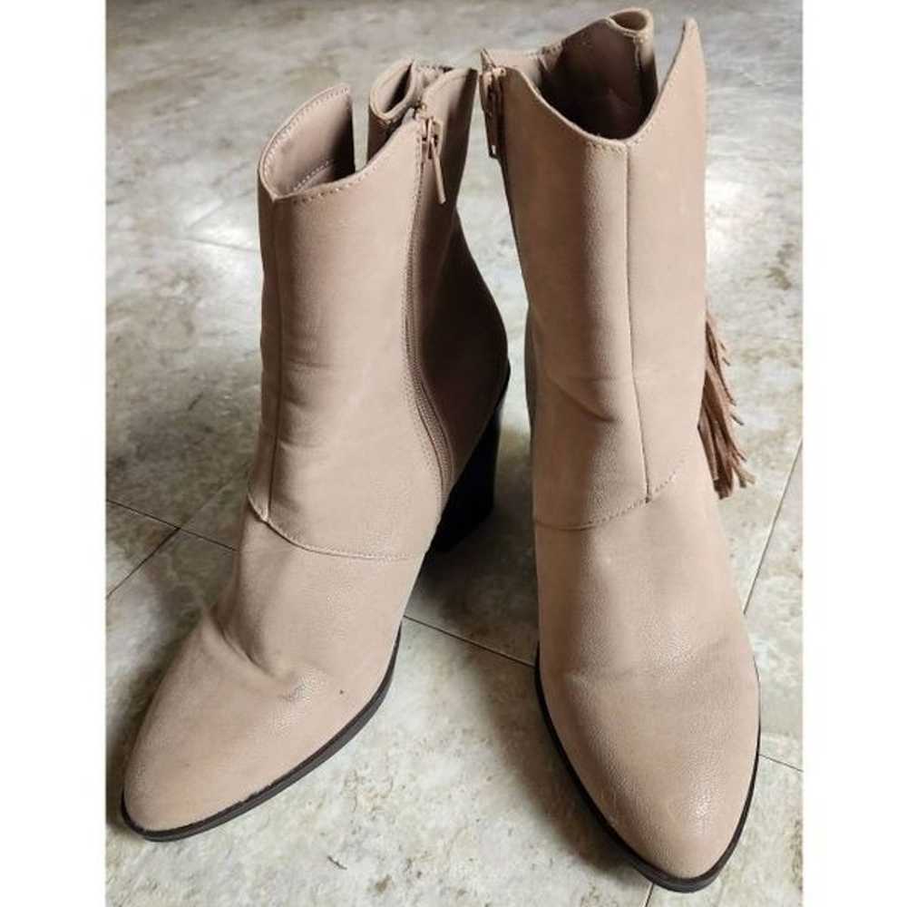 NEW Maurices western fringed ankle boots DC - image 7