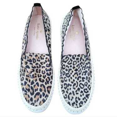 Kate Spade Leopard Print Slip On Shoes - image 1