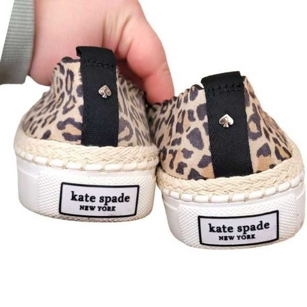 Kate Spade Leopard Print Slip On Shoes - image 6