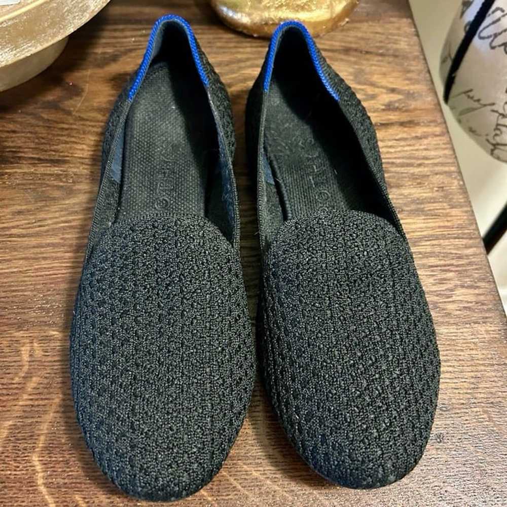 Rothy's The Loafer Black Size 9.5 - image 1